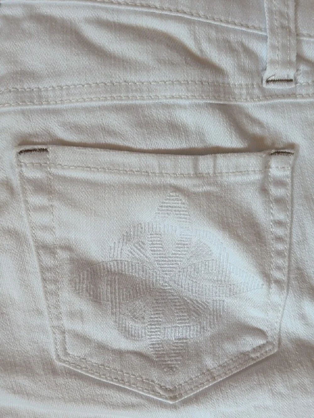 CAbi White Bree Skinny Jeans